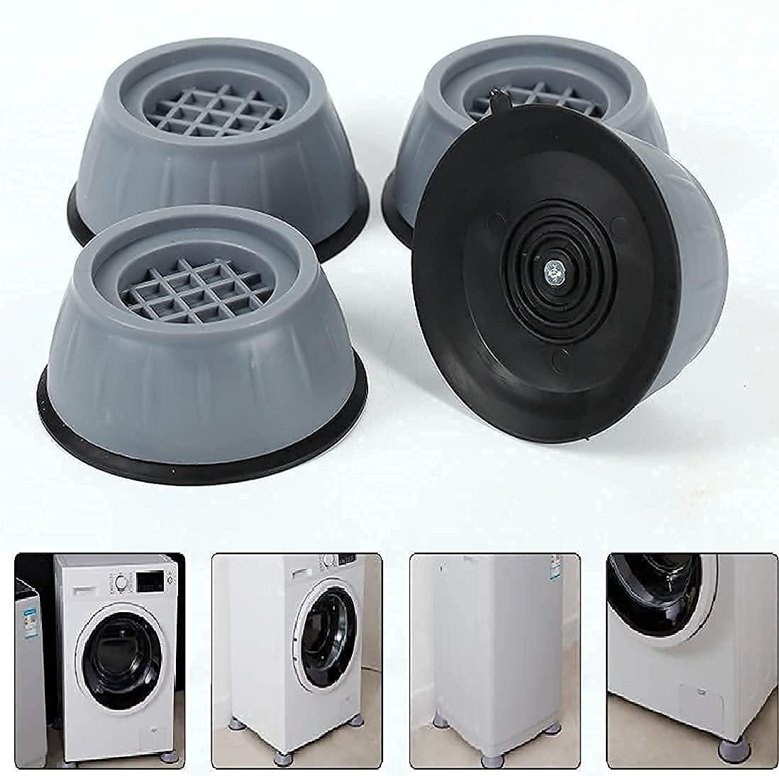 Anti-Vibration Pads for Washing Machine – 4 Pcs Shockproof Feet (Washer, Dryer, Furniture)