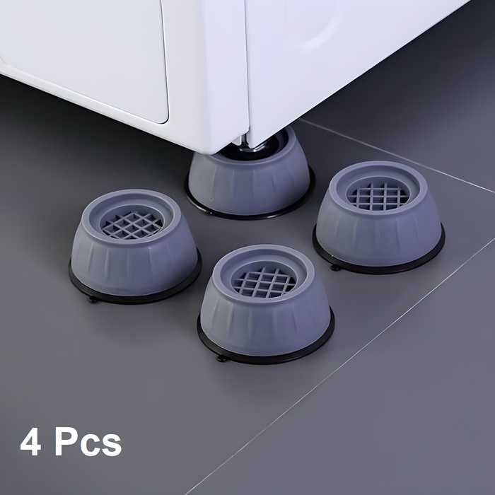 Anti-Vibration Pads for Washing Machine – 4 Pcs Shockproof Feet (Washer, Dryer, Furniture)