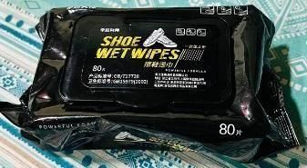 Natural Sneaker & Shoe Cleaner Wipes - 1 Packs of 80